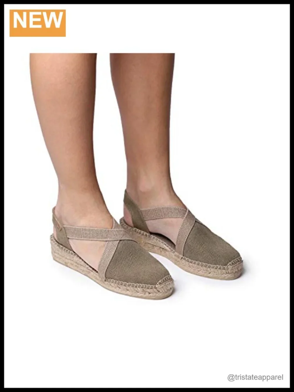 Toni Pons Verdi-V Espadrille Wedge Slip-On Canvas Sandal Comfort